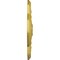 Ekena Millwork Bonetti Ceiling Medallion (Fits Canopies up to 5 1/8"), Hand-Painted Rich Gold, 20"OD x 1 3/4"P CM20BORGS - alternate 4